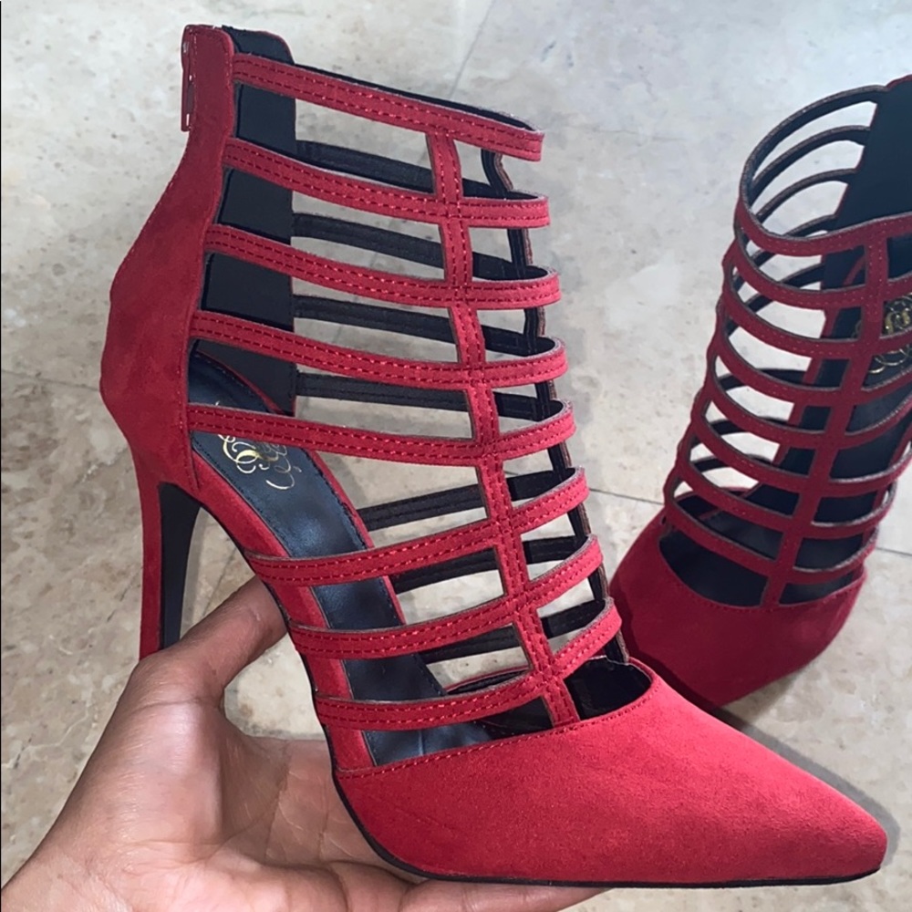 NEW RED Heels - Picture 5 of 8